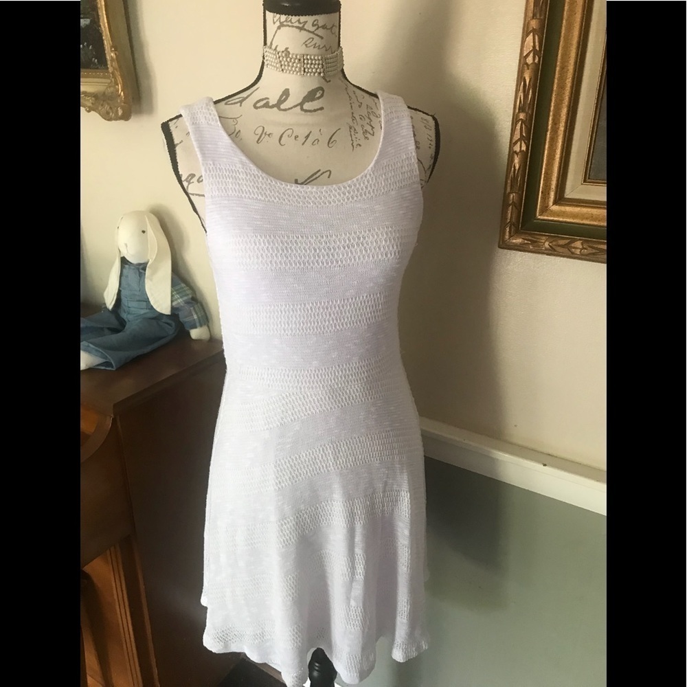 Belle Du Jour Sleeveless Lace Eyelet Dress L NWT‼️FINAL SALE